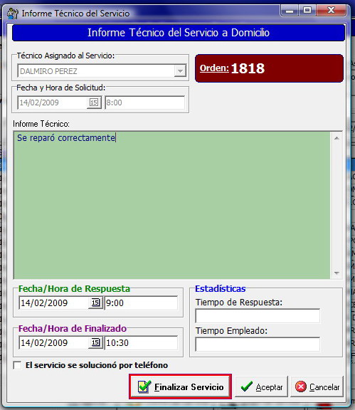 informe